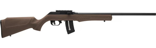 Rossi RS22 .22 Magnum Semi-Auto Rifle with Matte Black Finish and Coyote Brown Synthetic Stock