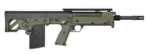 Keltec RFB18GRN 308 Win Semi-Auto Rifle with Green Synthetic Stock and 20-Round Magazine