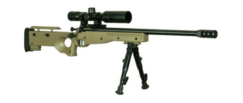 Keystone Sporting Arms Crickett Precision Rifle in 22 Magnum - Blue Finish with Synthetic FDE Stock