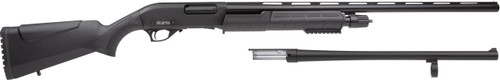 Rock Island Armory Field 12 Gauge Pump Action Shotgun - Black Finish with Synthetic Stock