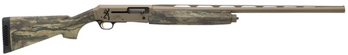 Browning Silver Field Camo FDE 12 Gauge Semi-Auto Shotgun with Camo Stock and Brass Bead Sight