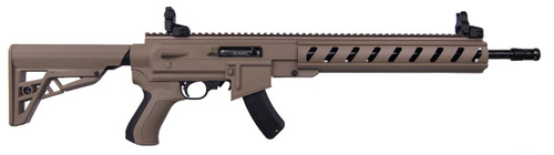 Ruger 10/22 Tactical Rifle with Folding FDE Stock and Rapid Deploy Sights