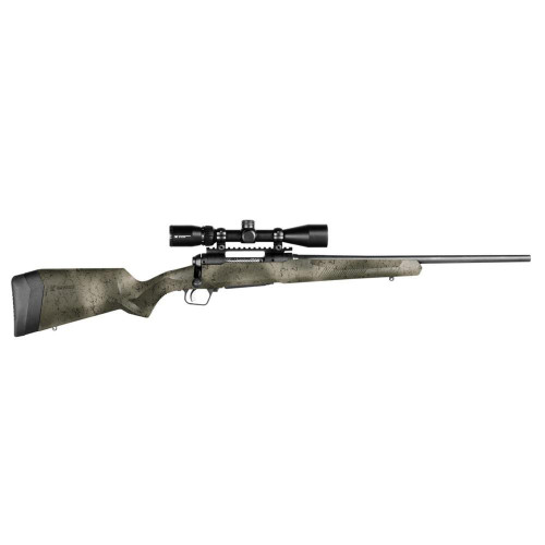 Savage Arms 110 Apex Hunter XP Bolt Action Rifle in 223 Rem with Synthetic Olive Stock and 3-9x40 Scope Savage Arms 110 Apex Hunter XP Bolt Action Rifle in 223 Rem with Synthetic Olive Stock and 3-9x40 Scope