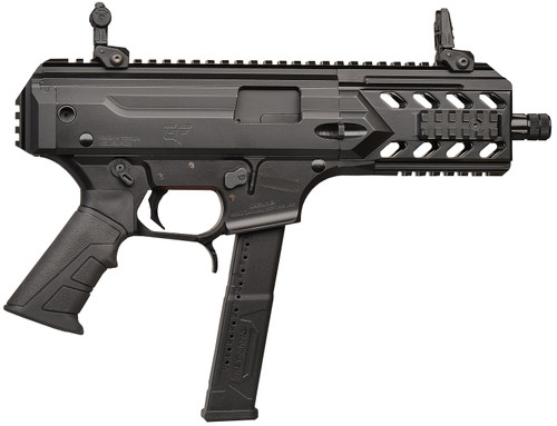Gforce Arms BLADE Pistol 9mm Semi-Auto with 33+1 Capacity and Flip-Up Sights
