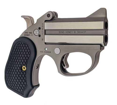 Bond Arms Honey-B 22 Magnum Stainless Specialty Handgun with Extended Grips