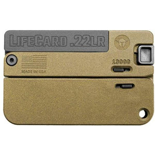 Trailblazer Firearms LifeCard .22 LR Specialty Handgun with Burnt Bronze Finish
