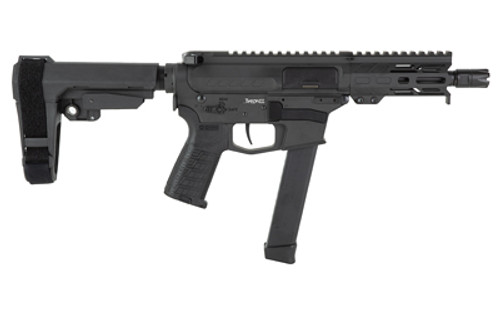 CMMG Banshee MKGS 9mm Semi-Automatic AR with 5-Inch Threaded Barrel and Pistol Brace