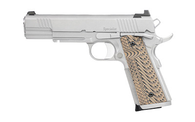 Dan Wesson Specialist 1911 in 10mm with Night Sights and Stainless Steel Finish