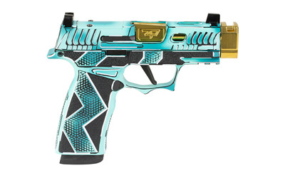 Sig Sauer SCT Anime Series P365X Compact 9mm Pistol - Blue with Compensated Barrel