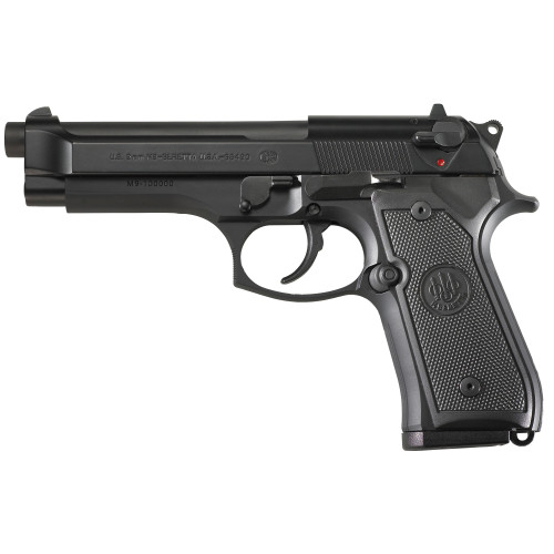 Beretta M9 9mm Semi-Automatic Pistol with 4.9-Inch Barrel, 10-Round Capacity - Black