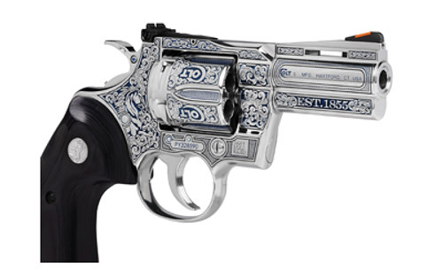 Colt's Manufacturing Python .357 Magnum Revolver with 3-Inch Barrel and Sapphire Finish