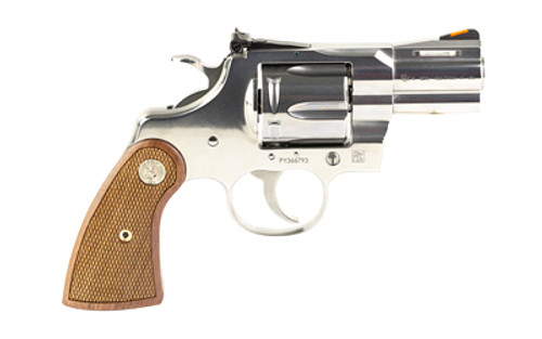 Colt's Manufacturing Python .357 Magnum Revolver with 2.5-Inch Barrel in Stainless Steel