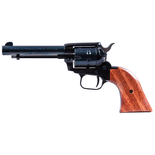 Heritage Rough Rider .22 LR / .22 WMR Single Action Revolver with 4.75-Inch Barrel, Blue Alloy Frame, 9-Round Capacity