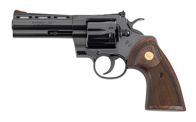 Colt's Manufacturing Python .357 Magnum Revolver with 4.25-inch Barrel and Walnut Grip