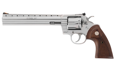 Colt's Manufacturing Python .357 Magnum Revolver with 8-inch Stainless Steel Barrel