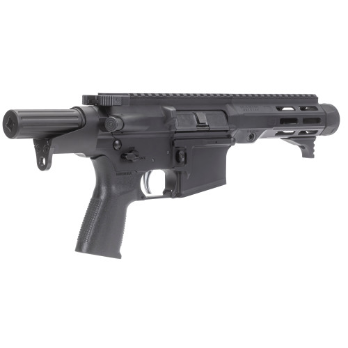 Maxim Defense Industries MD15, Semi-automatic, Pistol, 556NATO, 5.5 Barrel, Anodized Finish, Black, Maxim Defense HATEBRAKE, M-LOK Free Float Handguard, ALG Combat Trigger, Reptilia Grip, 20 Rounds, 1 Magazine MXM-48581