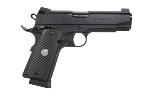 Girsan MC1911-C 9mm 4.4-inch Commander-Size Steel Pistol with Novak Sights and Picatinny Rail