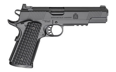 Springfield Armory TRP Series 1911 Tactical Response Pistol in 45 ACP, 5-inch Barrel, Black Steel