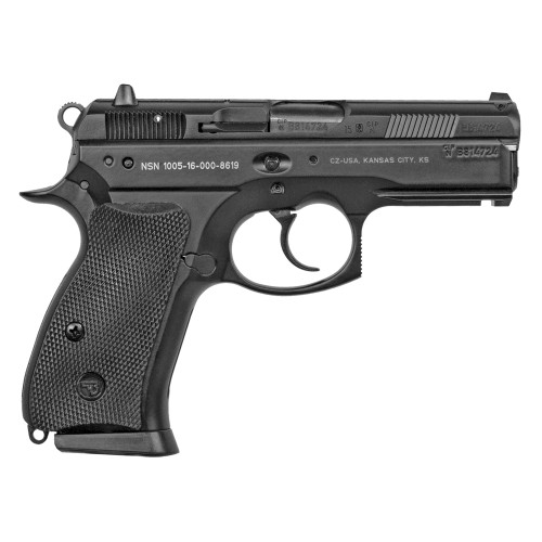 CZ 75 P01 9mm Compact Pistol with Decocker and Fixed Sights - Model 75 by CZ