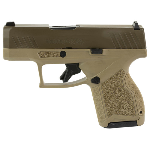 Taurus GX4 9mm Compact Semi-Automatic Pistol with 11-Round Capacity in Flat Dark Earth