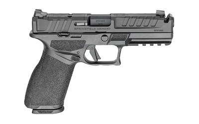 Springfield Echelon, Semi-automatic, Striker Fired, Polymer Framed Pistol, Full Size, 9MM, 4.5 Barrel with Integral Compensator, Melonite Finish, Black, Optics Ready Slide, Tritium/Luminescent Front, Tactical Rack U-Dot Rear Sight, 2 Magazines, (1...