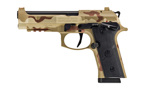Beretta 92XI 9mm Semi-Automatic Pistol with Camo Finish and Ambidextrous Safety Beretta 92XI 9mm Semi-Automatic Pistol with Camo Finish and Ambidextrous Safety