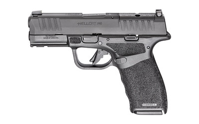 Springfield Hellcat Pro, Striker Fired, Semi-automatic, Polymer Frame Pistol, 9MM, 3.7 Hammer Forged Barrel, Melonite Finish, Black Polymer Frame, Crimson Trace CT-1500 Red Dot Sight, Textured Grip, Tritium Front Sight, Tactical Rack Rear Sight, 1...