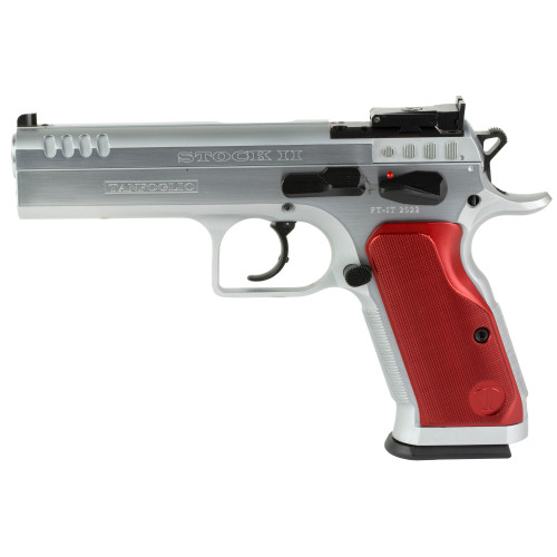 Tanfoglio Stock II 9mm Pistol with Adjustable Sights and Ambidextrous Safety