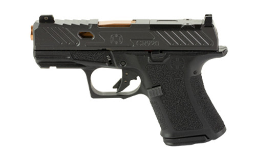 Shadow Systems CR920 Elite 9mm Sub-Compact Pistol with 3.4 inch Spiral Fluted Barrel Shadow Systems CR920 Elite 9mm Sub-Compact Pistol with 3.4 inch Spiral Fluted Barrel