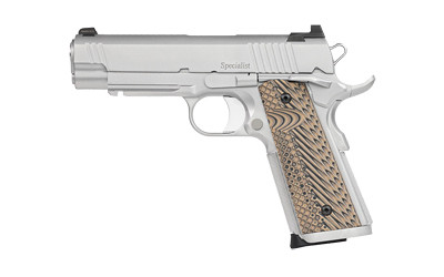 Dan Wesson Specialist Commander 1911 in .45 ACP with Night Sights and Stainless Steel Finish