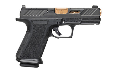 Shadow Systems MR920 Elite 9mm Compact Pistol with 4-Inch Spiral Barrel and Optic Cut - Black