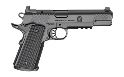 Springfield Tactical Response Pistol 1911 in 9mm with Agency Optic System and Black Cerakote Finish