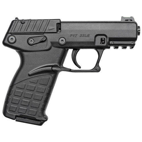 Kel-Tec P17 3.8-inch 22 LR Semi-Automatic Pistol with Fiber Optic Sights and 16-Round Capacity