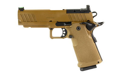 Springfield Prodigy 9mm 4.25-inch Bull Barrel Full-Size 1911 with Coyote Cerakote Finish, Model PH9117AOSCB