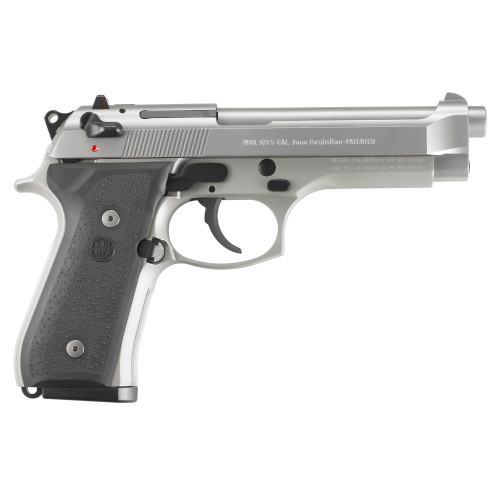 Beretta 92FS Inox 9mm Semi-Automatic Pistol with 4.9-inch Barrel and 10-Round Capacity Beretta 92FS Inox 9mm Semi-Automatic Pistol with 4.9-inch Barrel and 10-Round Capacity