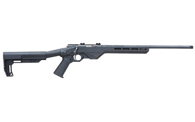Citadel TRAKR .22 WMR Bolt-Action Rifle with 21-Inch Barrel, 5-Round Capacity, Black Synthetic Stock