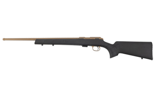CZ 457 Synthetic 22 LR Bolt Action Rifle with Threaded Barrel and Adjustable Trigger