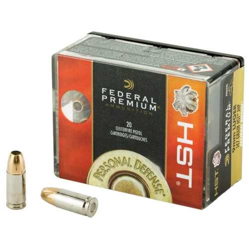 Federal Premium HST 9mm 147-Grain Jacketed Hollow Point Ammunition (20 Rounds) Federal Premium HST 9mm 147-Grain Jacketed Hollow Point Ammunition (20 Rounds)