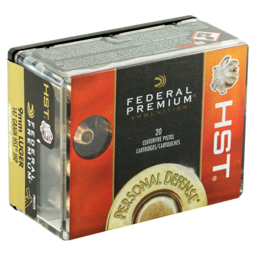 Federal Premium HST 9mm 147-Grain Jacketed Hollow Point Ammunition (20 Rounds) Federal Premium HST 9mm 147-Grain Jacketed Hollow Point Ammunition (20 Rounds)