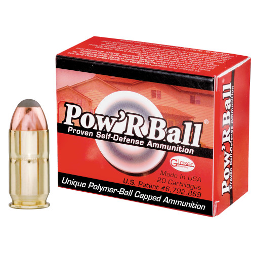 Corbon Ammo Pow'rBall 45 ACP +P 165 Grain Polymer Tip Ammunition * 20 Rounds Per Box