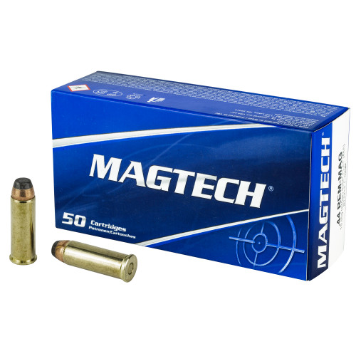 Magtech 44 Magnum 240 Grain Jacketed Soft Point Ammunition (50 Rounds per Box)