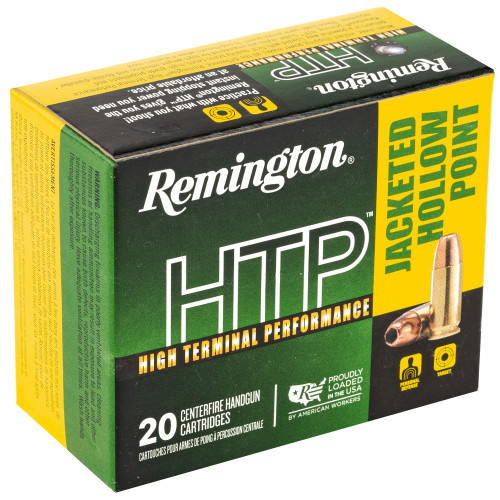 Remington High Terminal Performance 180 Grain .40 S&W Hollow Point Ammunition - 20 Rounds per Box Remington High Terminal Performance 180 Grain .40 S&W Hollow Point Ammunition - 20 Rounds per Box
