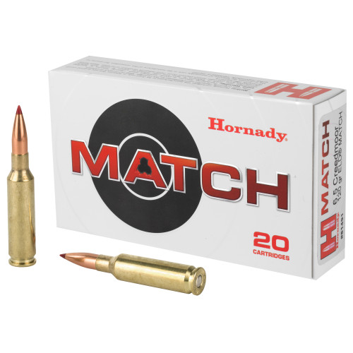 Hornady 6.5 Creedmoor 120 Grain ELD Match Ammunition - Precision Rifle Cartridge Hornady 6.5 Creedmoor 120 Grain ELD Match Ammunition - Precision Rifle Cartridge