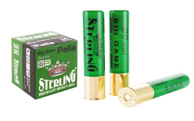 Sterling Big Game Series 410 Gauge 2.5 Rifled Slug Ammunition - 25 Rounds per Box, 500 per Case