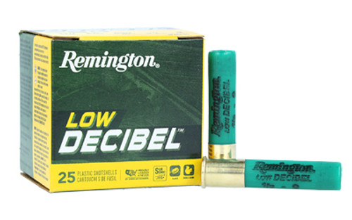 Remington Low Decibel .410 Bore Shotshells, 2.5 Inch, 1/2 oz #9 Shot - Reduced Noise Recoil