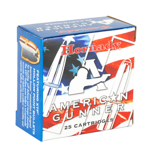 Hornady American Gunner 380 ACP 90-Grain XTP Ammunition - 25 Rounds Per Box Hornady American Gunner 380 ACP 90-Grain XTP Ammunition - 25 Rounds Per Box