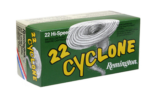 Remington Cyclone .22 LR 36 Grain Hollow Point Ammunition - 50 Rounds per Box Remington Cyclone .22 LR 36 Grain Hollow Point Ammunition - 50 Rounds per Box