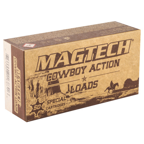 Magtech 45 Long Colt Lead Flat Nose Projectiles - Model Cowboy, 250 Grain, 50 Pack