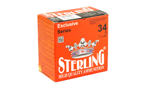 Sterling Exclusive Series 12 Gauge 2.75-Inch #7 Shot Ammunition - 25 Rounds