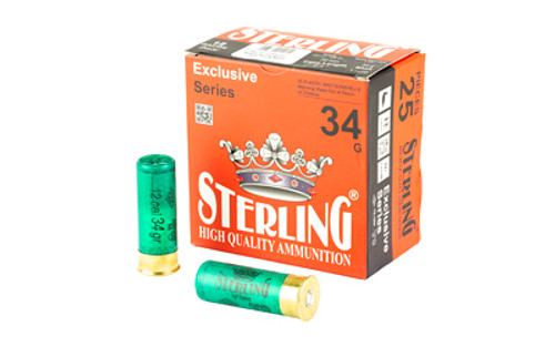 Sterling Exclusive Series 12 Gauge #5 Shot Shells * 1 3/16 oz, 25 Rounds per Box